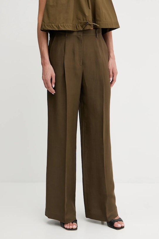 Брюки с добавлением льна Pinko, коричневый
Брюки с добавлением льна Pinko, коричневый