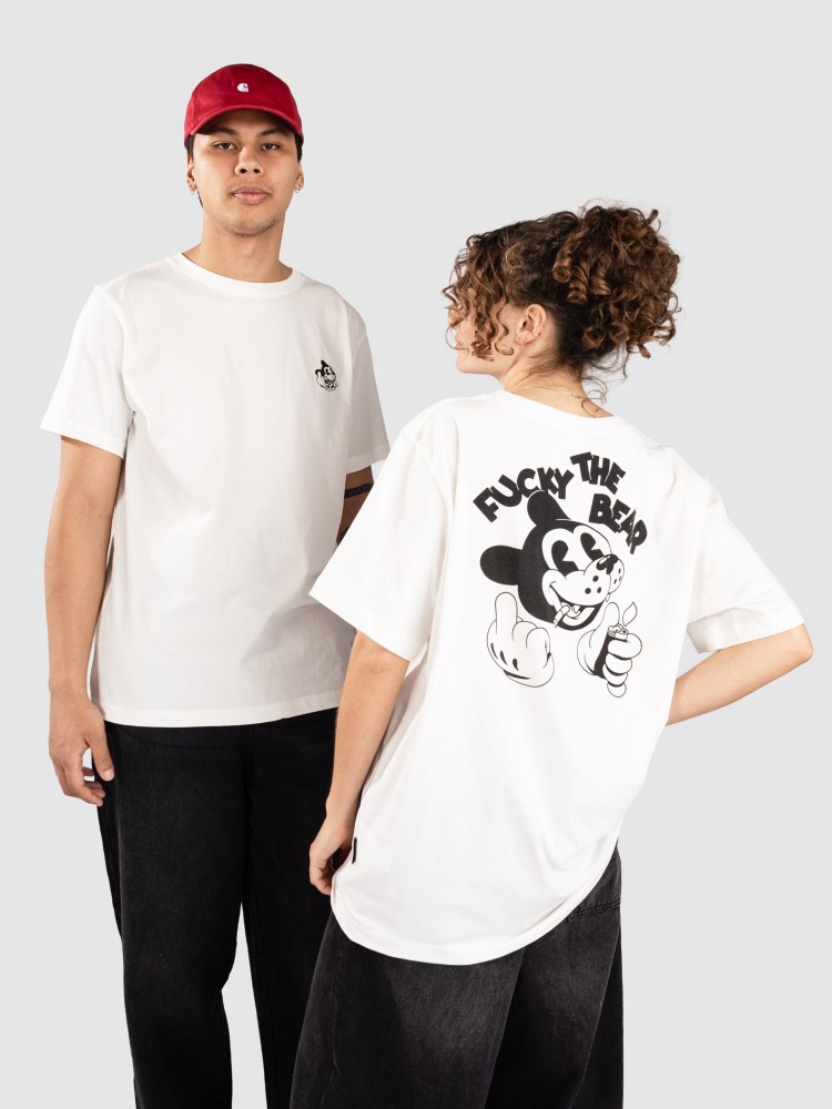 Футболка The Dudes Fucky Classic T-Shirt, off white, Белый, Футболка The Dudes Fucky Classic T-Shirt, off white
Футболка The Dudes Fucky Classic T-Shirt, off white, Белый, Футболка The Dudes Fucky Classic T-Shirt, off white