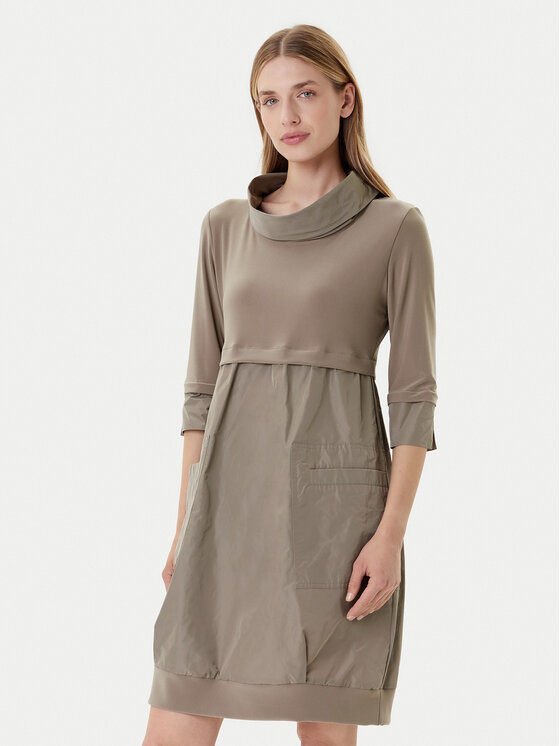 Повседневное платье regular fit 173444F25 Joseph Ribkoff, хаки
Повседневное платье regular fit 173444F25 Joseph Ribkoff, хаки