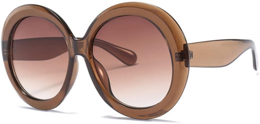 Винтажные большие круглые солнцезащитные очки для женщин, коричневый градиент, увеличенного размера, модные женские солнцезащитные очки класса люкс с зеркальными линзами LVTFCO, D5
Винтажные большие круглые солнцезащитные очки для женщин, коричневый градиент, увеличенного размера, модные женские солнцезащитные очки класса люкс с зеркальными линзами LVTFCO, D5