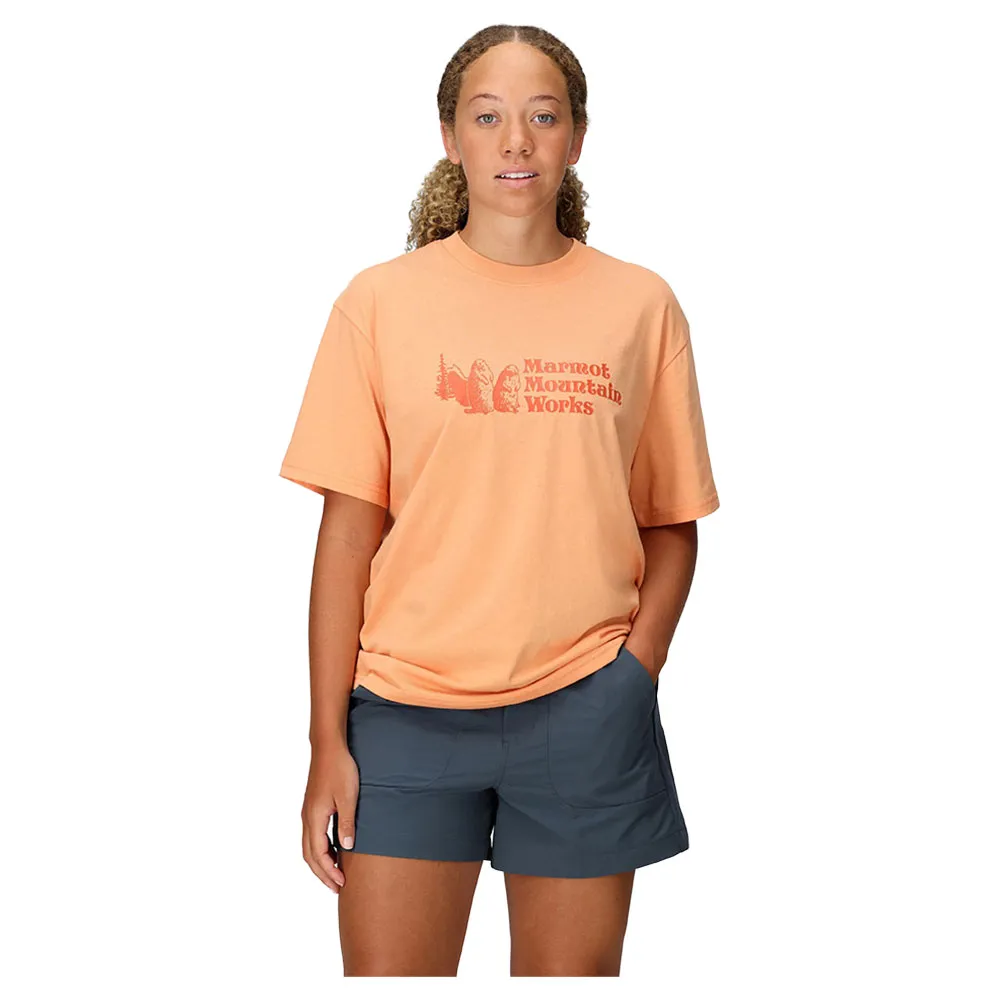 Футболка с коротким рукавом Marmot Mountain Works, оранжевый
Футболка с коротким рукавом Marmot Mountain Works, оранжевый