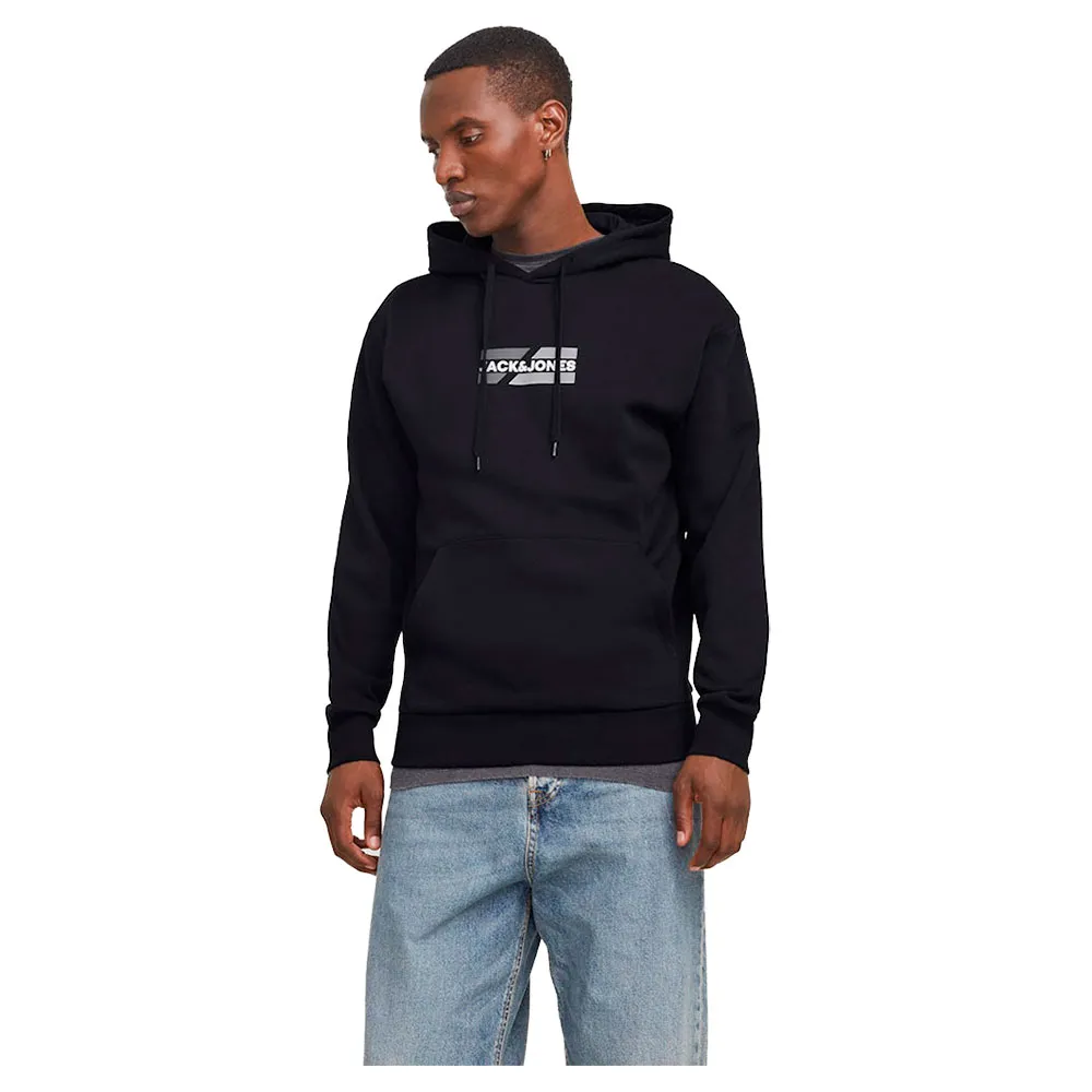Худи Jack & Jones Corp Graphic, черный 
Худи Jack & Jones Corp Graphic, черный