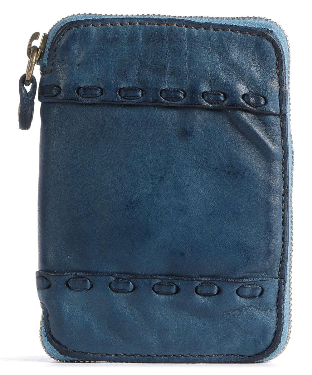 Кошелек из мелкозернистой яловой кожи. Campomaggi, синий
Кошелек из мелкозернистой яловой кожи. Campomaggi, синий