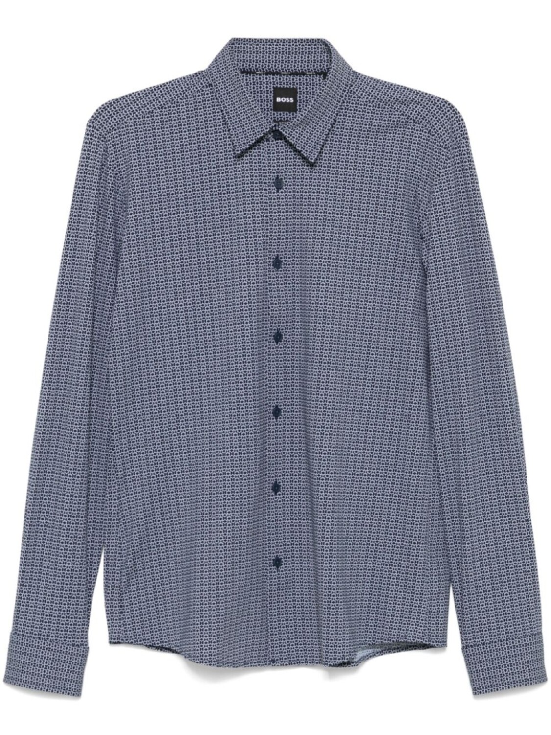 Рубашка из эластичного джерси BOSS, синий
Рубашка из эластичного джерси BOSS, синий