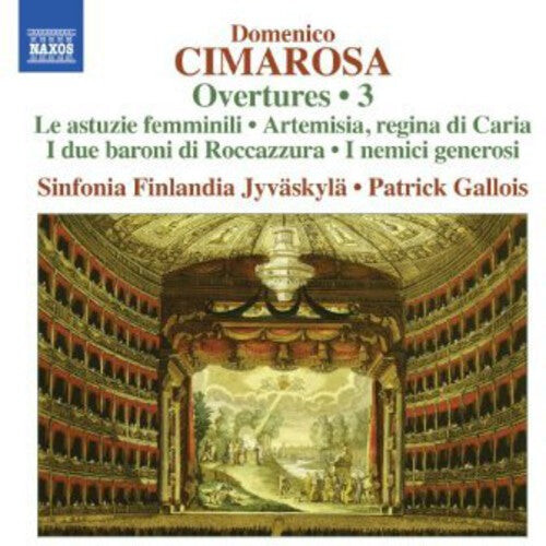 CD диск Cimarosa / Sinfonia Finlandia Jyvaskyla / Gallois: Overtures 3 
CD диск Cimarosa / Sinfonia Finlandia Jyvaskyla / Gallois: Overtures 3