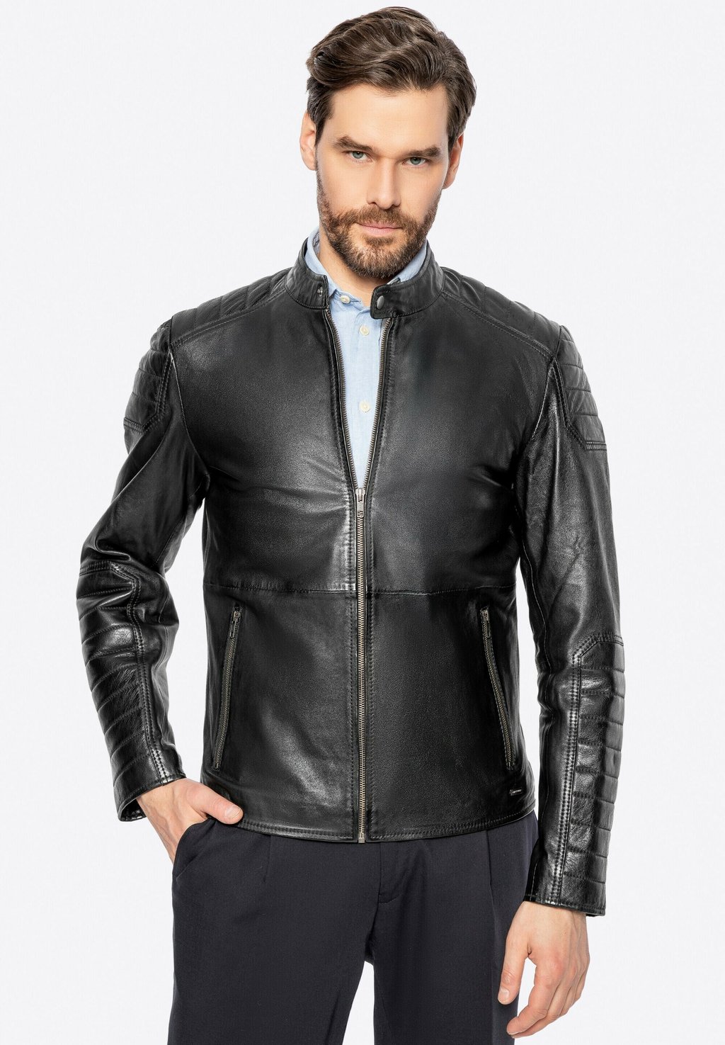 Кожаная куртка WITTCHEN, черный 
Кожаная куртка WITTCHEN, черный