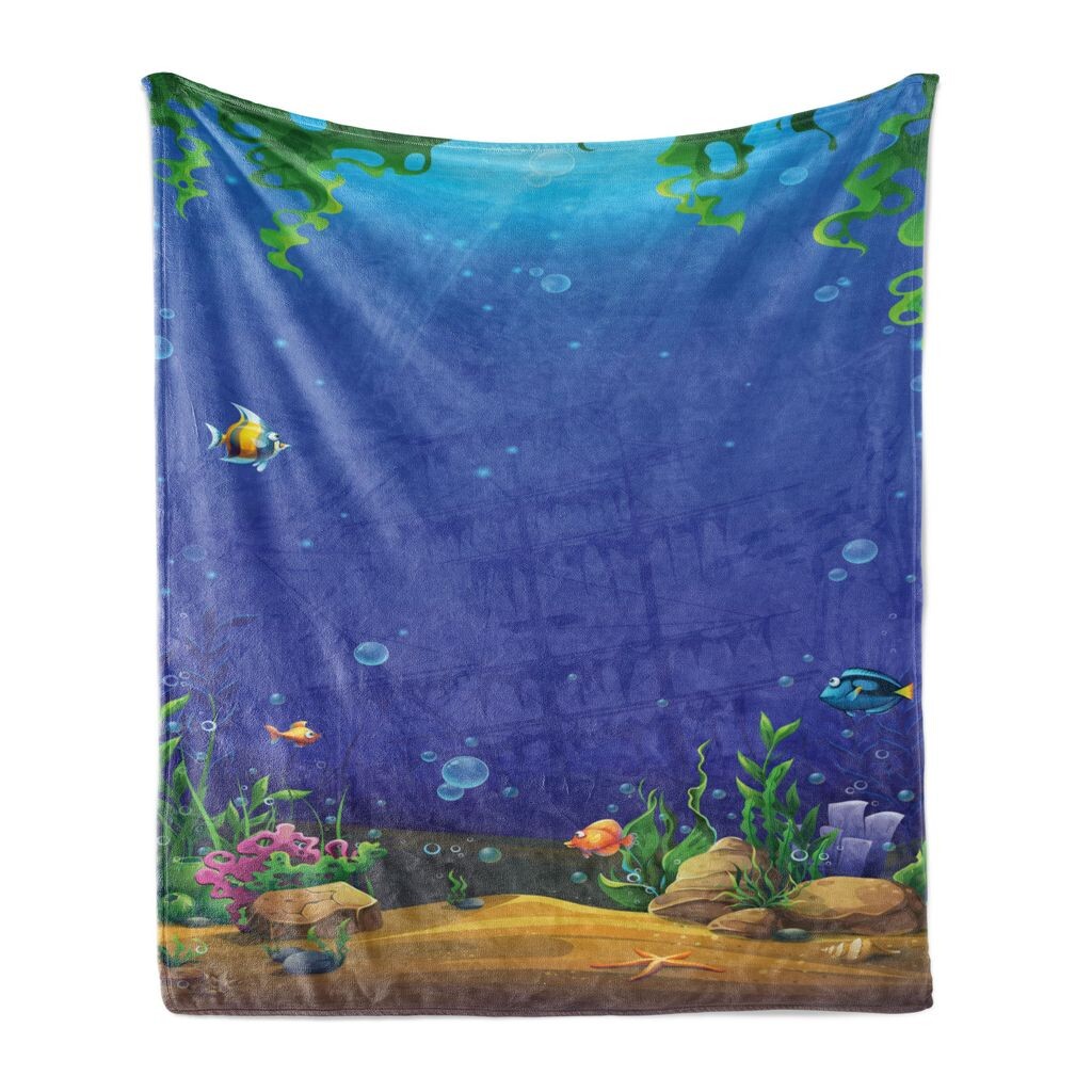 ABAKUHAUS Deep Sea Мягкое фланелевое флисовое одеяло, Cartoon Under Ocean World, уютный плюш для использования в помещении и на открытом воздухе, 125 x 175 см, многоцветный фиолетово-синий
ABAKUHAUS Deep Sea Мягкое фланелевое флисовое одеяло, Cartoon Under Ocean World, уютный плюш для использования в помещении и на открытом воздухе, 125 x 175 см, многоцветный фиолетово-синий