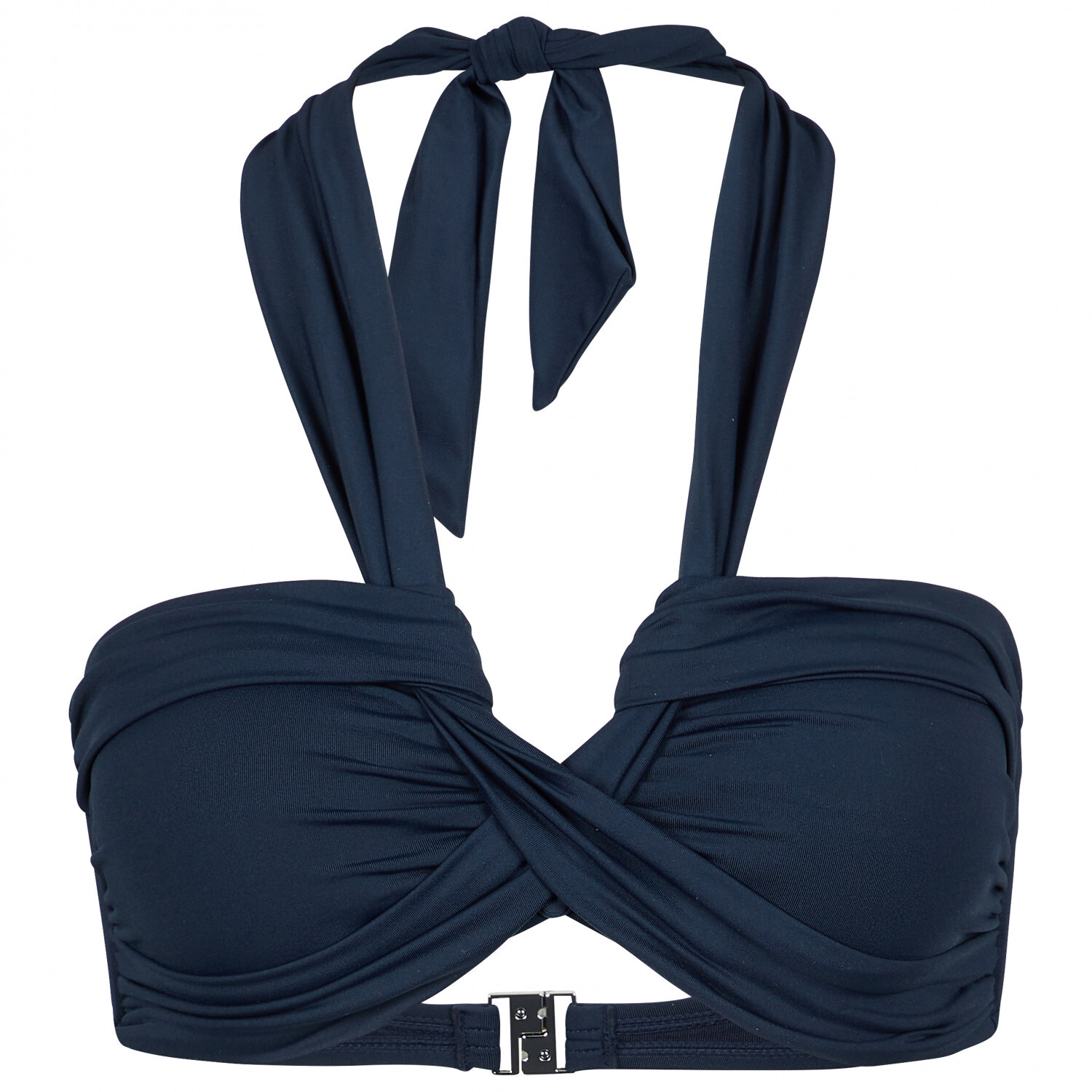 Верх бикини Seafolly Women's Collective Halter Bandeau, цвет True Navy 
Верх бикини Seafolly Women's Collective Halter Bandeau, цвет True Navy