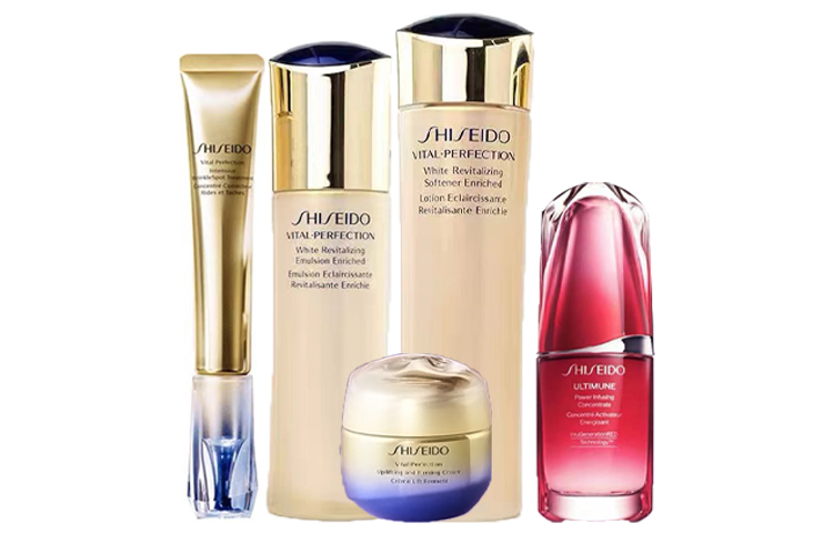 ZISHENGTANG REVITAL набор парфюмированной уходовой косметики для подтяжки кожи осветление, подтяжка, увлажнение, питание комплект из пяти предметов SHISEIDO
ZISHENGTANG REVITAL набор парфюмированной уходовой косметики для подтяжки кожи осветление, подтяжка, увлажнение, питание комплект из пяти предметов SHISEIDO