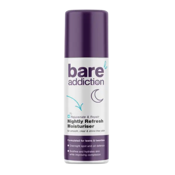 Увлажняющий ночной крем с ниацинамидом, для жирной и проблемной кожи, 50 мл Bare Addiction
Увлажняющий ночной крем с ниацинамидом, для жирной и проблемной кожи, 50 мл Bare Addiction