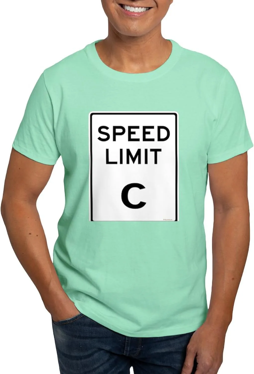 Футболка мужская CafePress Speed Limit C Dark T, 100% хлопок, белая
Футболка мужская CafePress Speed Limit C Dark T, 100% хлопок, белая