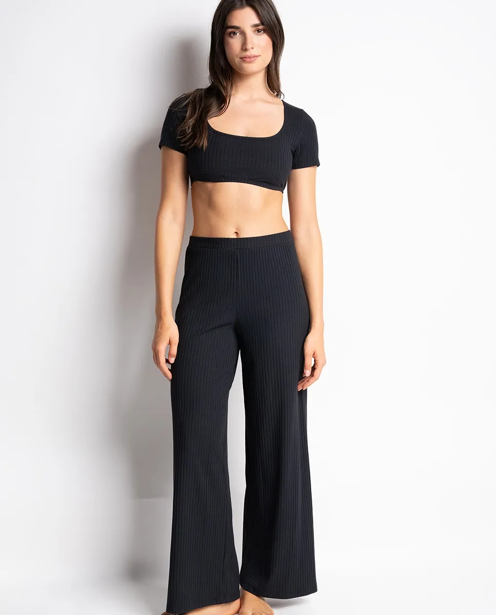 Женская домашняя футболка из текстурированного кане Passionata, черный
Женская домашняя футболка из текстурированного кане Passionata, черный