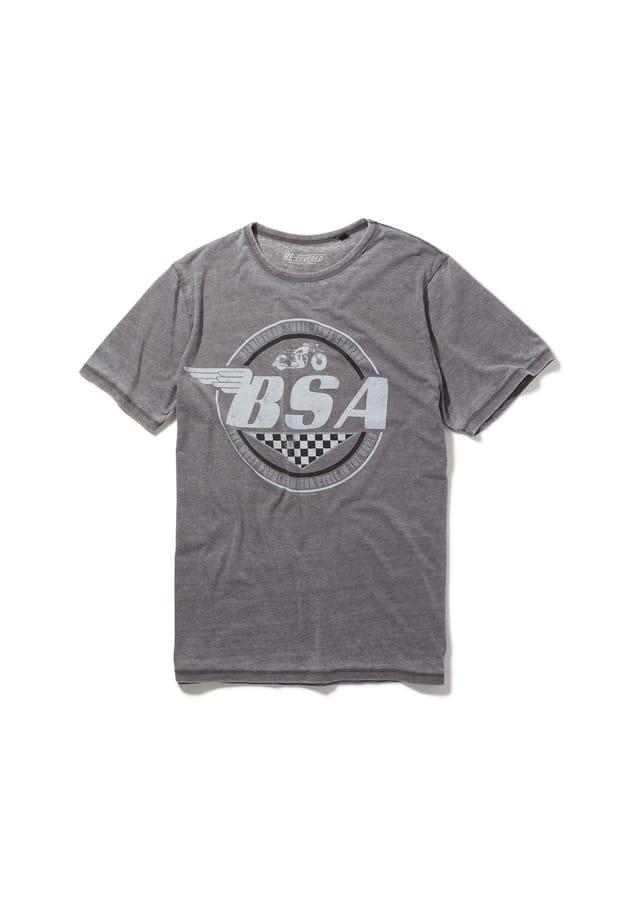 Футболка bsa мотоциклетные крылья с крутым принтом bsa Re:Covered, серый
Футболка bsa мотоциклетные крылья с крутым принтом bsa Re:Covered, серый