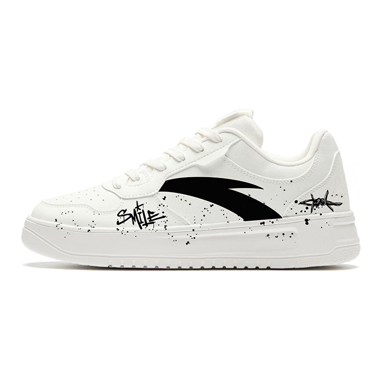 Антискользящие амортизирующие низкие скейтерские кроссовки Anta Life Collection мужские бело-черные
Антискользящие амортизирующие низкие скейтерские кроссовки Anta Life Collection мужские бело-черные