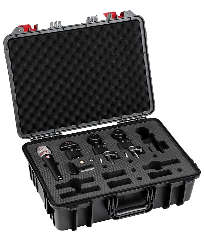 Комплект барабанных микрофонов sE Electronics V PACK Venue Drum Microphone Kit
Комплект барабанных микрофонов sE Electronics V PACK Venue Drum Microphone Kit