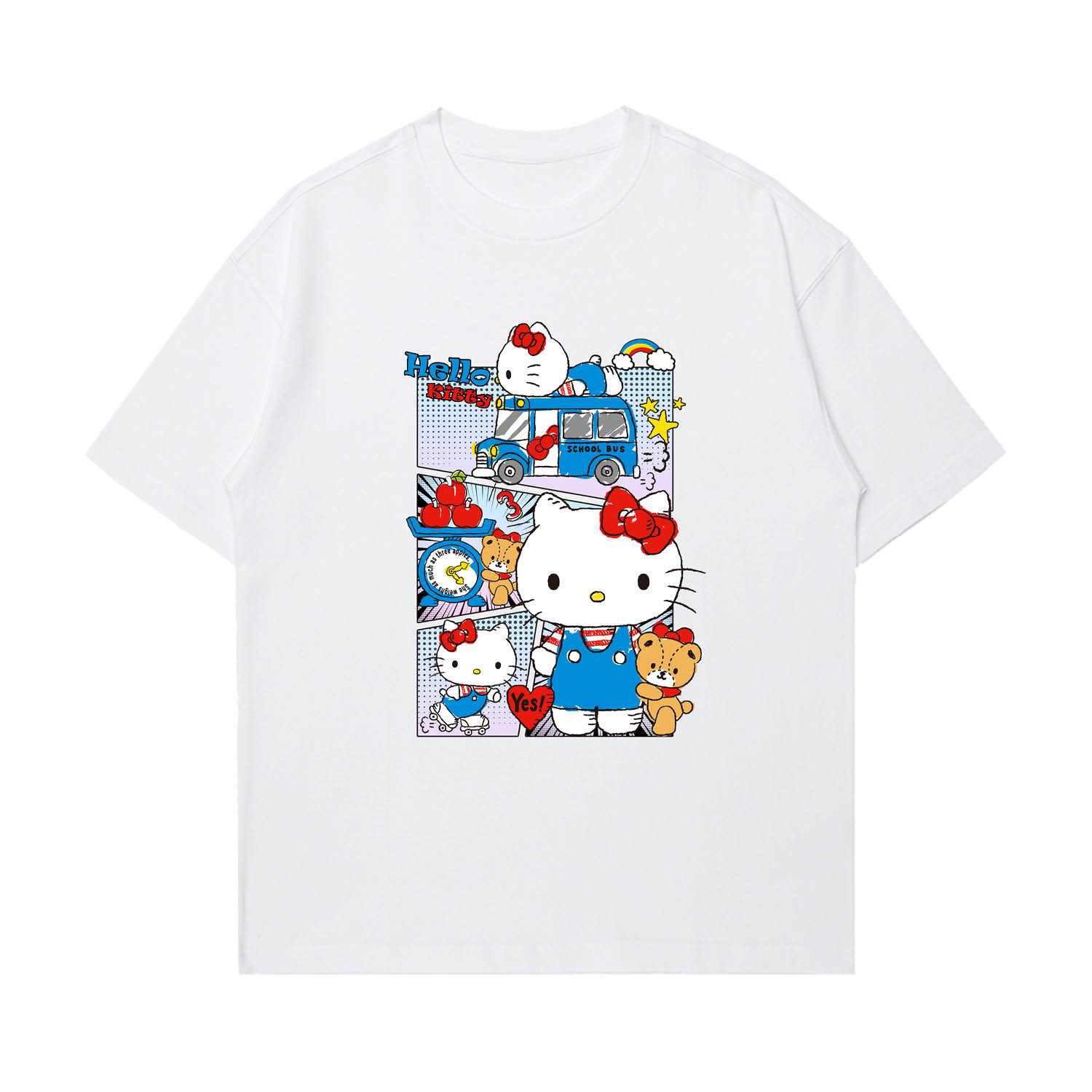 Футболка Hello Kitty Unisex Sanrio, белый
Футболка Hello Kitty Unisex Sanrio, белый