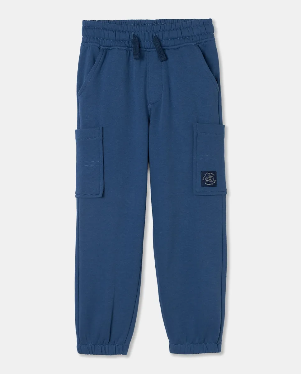 Флисовые брюки-карго для мальчика с боковыми заплатками Kids El Corte Inglés, синий
Флисовые брюки-карго для мальчика с боковыми заплатками Kids El Corte Inglés, синий