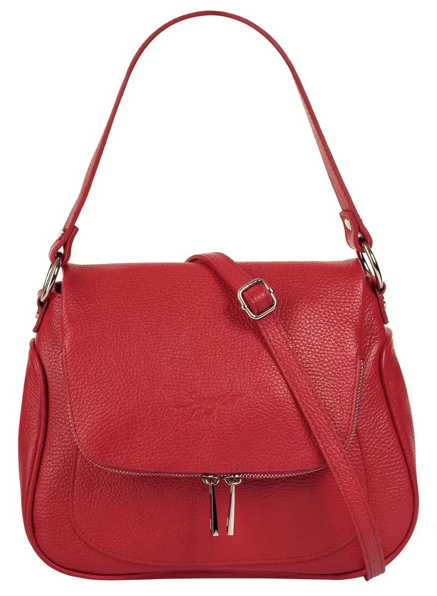 Сумка через плечо Samantha Look, натуральная кожа, производство Италия, красный
Сумка через плечо Samantha Look, натуральная кожа, производство Италия, красный
