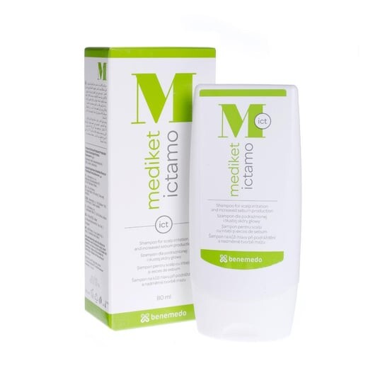 Шампунь для раздраженной кожи, 80 мл Benemedo, Mediket Ictamo, Benmedo GmbH
Шампунь для раздраженной кожи, 80 мл Benemedo, Mediket Ictamo, Benmedo GmbH