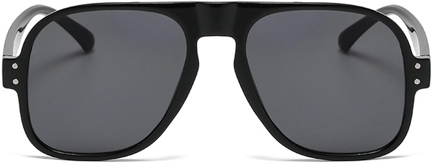 Модные солнцезащитные очки-пилот большого размера для женщин, в стиле ретро, конфетных цветов, для мужчин, трендовые синие и зеленые квадратные солнцезащитные очки UV400 mincl, Black
Модные солнцезащитные очки-пилот большого размера для женщин, в стиле ретро, конфетных цветов, для мужчин, трендовые синие и зеленые квадратные солнцезащитные очки UV400 mincl, Black