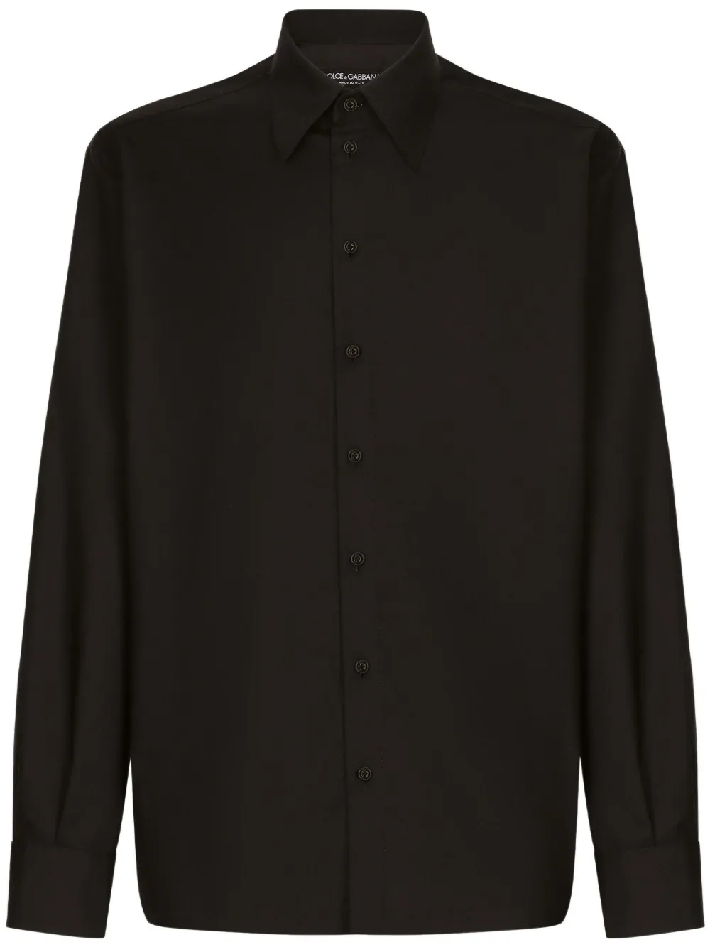 Рубашка с заостренным воротником и длинными рукавами DOLCE & GABBANA, черный
Рубашка с заостренным воротником и длинными рукавами DOLCE & GABBANA, черный