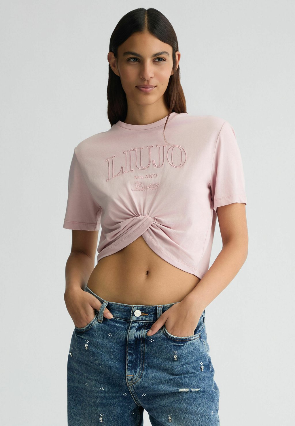 Футболка с принтом LIU JO, светло-розовый
Футболка с принтом LIU JO, светло-розовый