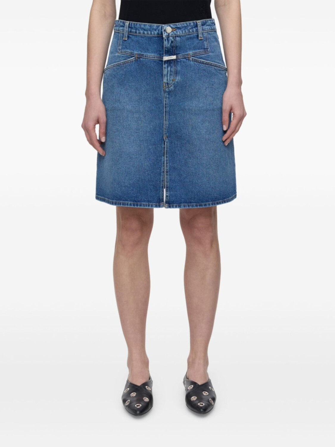 Closed джинсовая юбка мини, синий
Closed джинсовая юбка мини, синий