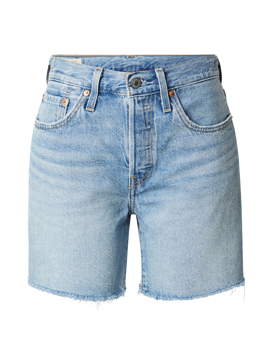 Обычные джинсы LEVI'S 501 Mid Thigh Short, Blue Denim
Обычные джинсы LEVI'S 501 Mid Thigh Short, Blue Denim