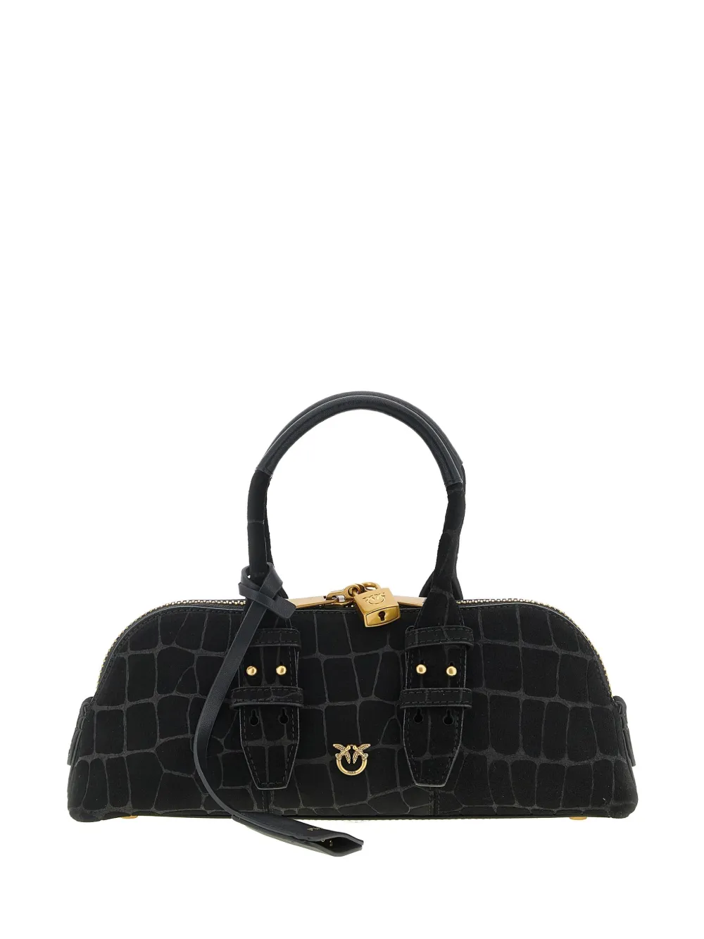 Сумка с принтом «кокос» и металлическим логотипом Pinko, черный
Сумка с принтом «кокос» и металлическим логотипом Pinko, черный