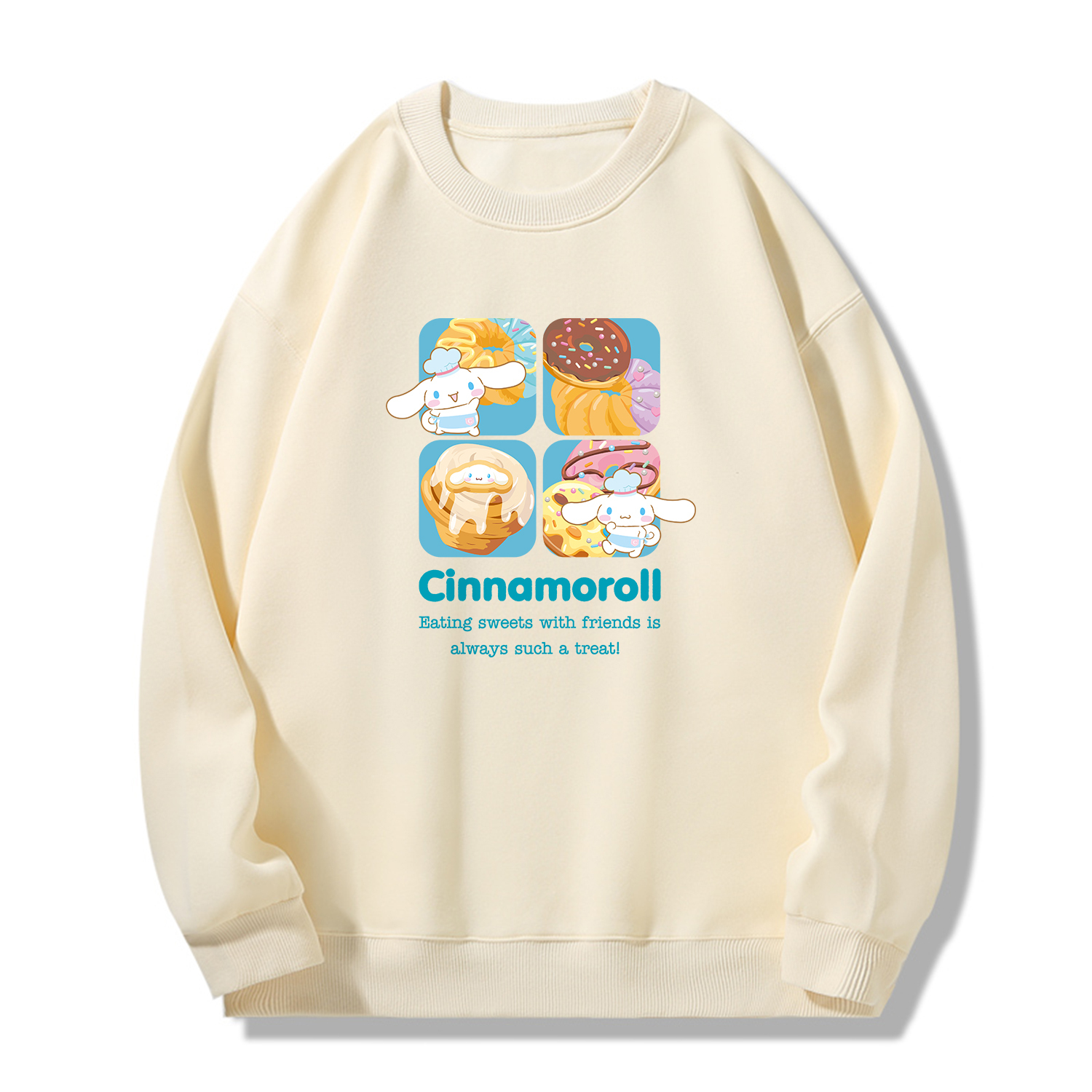 Свитшот Cinnamoroll Yugui Dog Unisex Sanrio, светло-бежевый
Свитшот Cinnamoroll Yugui Dog Unisex Sanrio, светло-бежевый