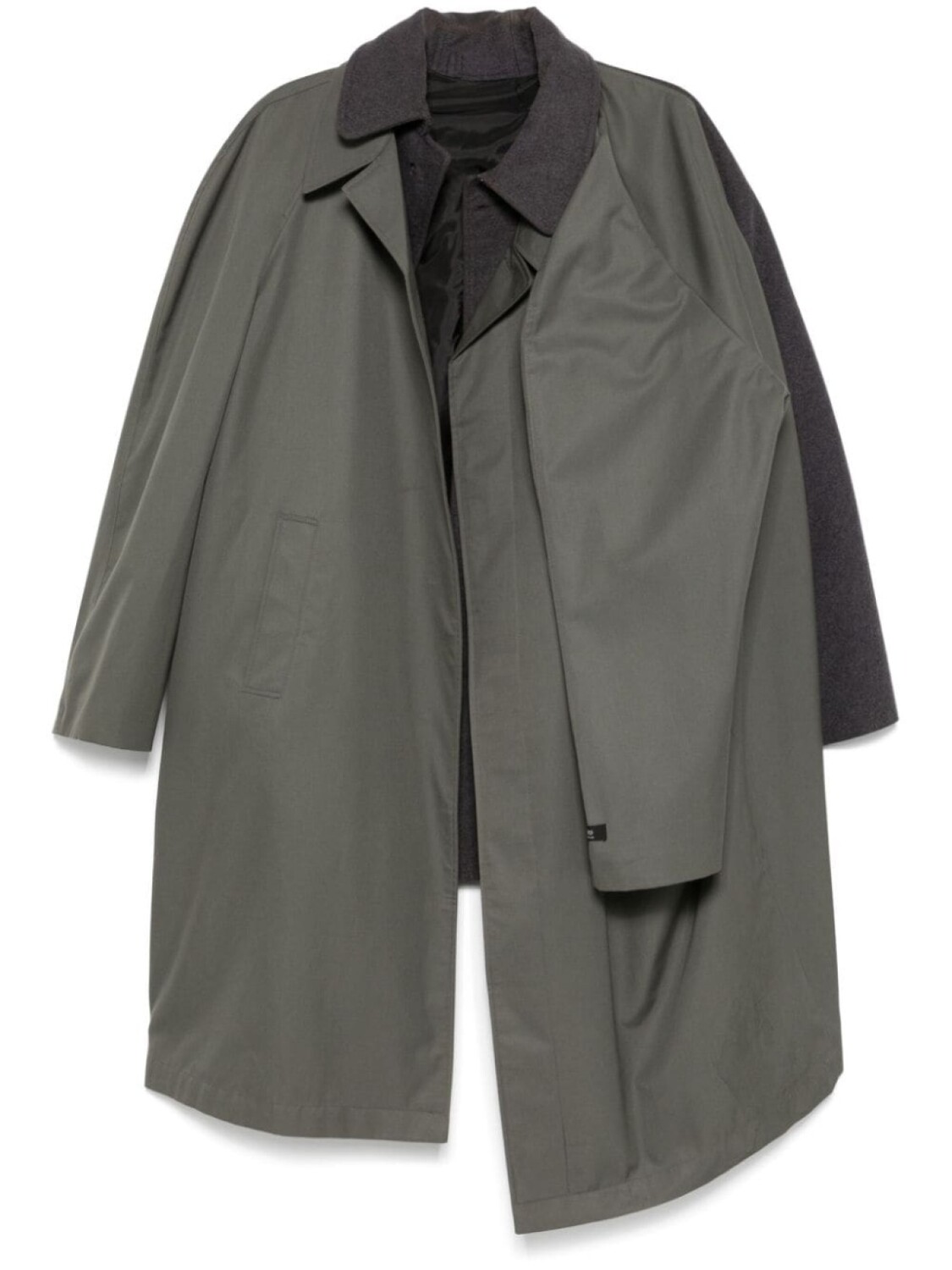 Многослойный тренч PROTOTYPES, зеленый
Многослойный тренч PROTOTYPES, зеленый