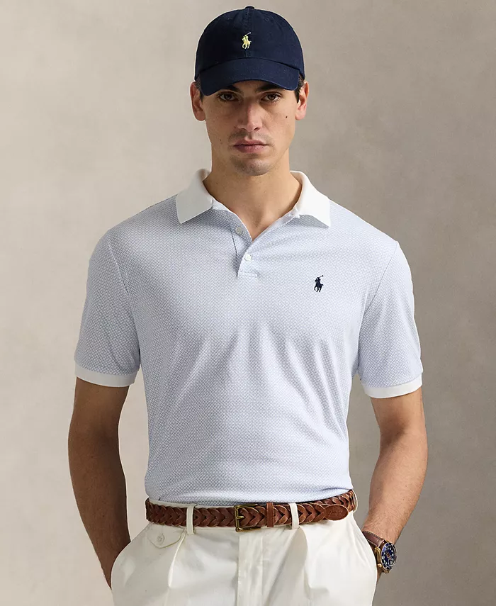 Мужская классическая поло из мягкого хлопка с принтом Polo Ralph Lauren, белый
Мужская классическая поло из мягкого хлопка с принтом Polo Ralph Lauren, белый
