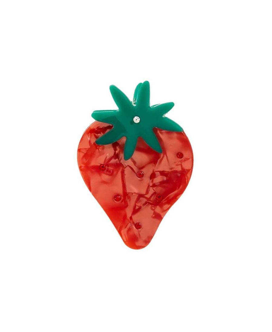 Заколка для волос в виде клубнички by Adina Eden, красный
Заколка для волос в виде клубнички by Adina Eden, красный