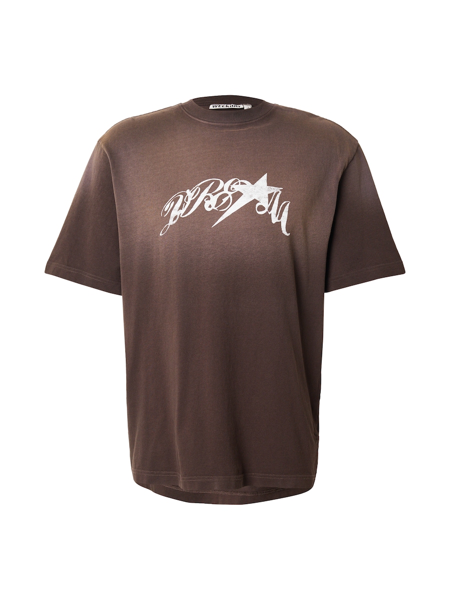 Рубашка WEEKDAY, коричневый
Рубашка WEEKDAY, коричневый
