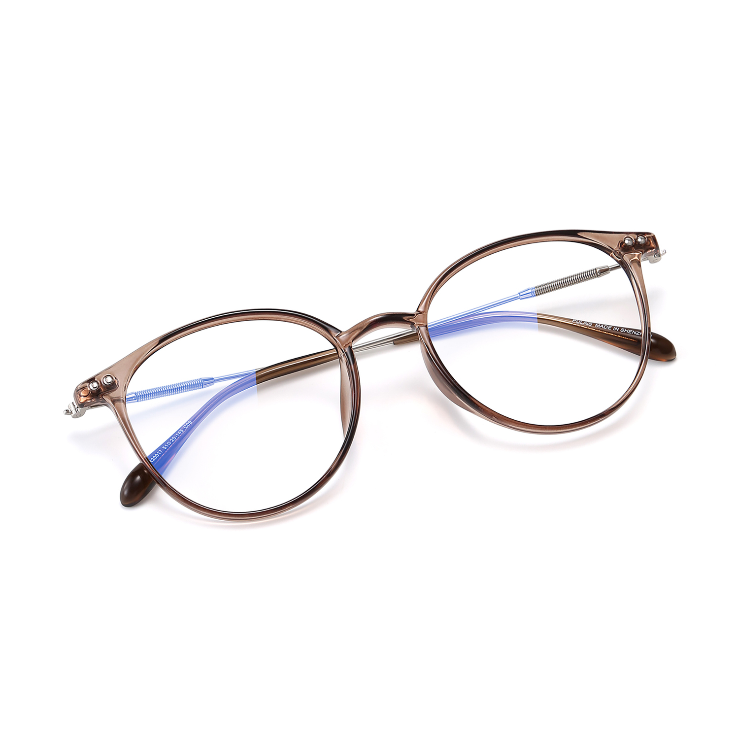 TR/Memory Пластиковые круглые оправы для очков женские PULAIS, Молочная пена Персик
TR/Memory Пластиковые круглые оправы для очков женские PULAIS, Молочная пена Персик