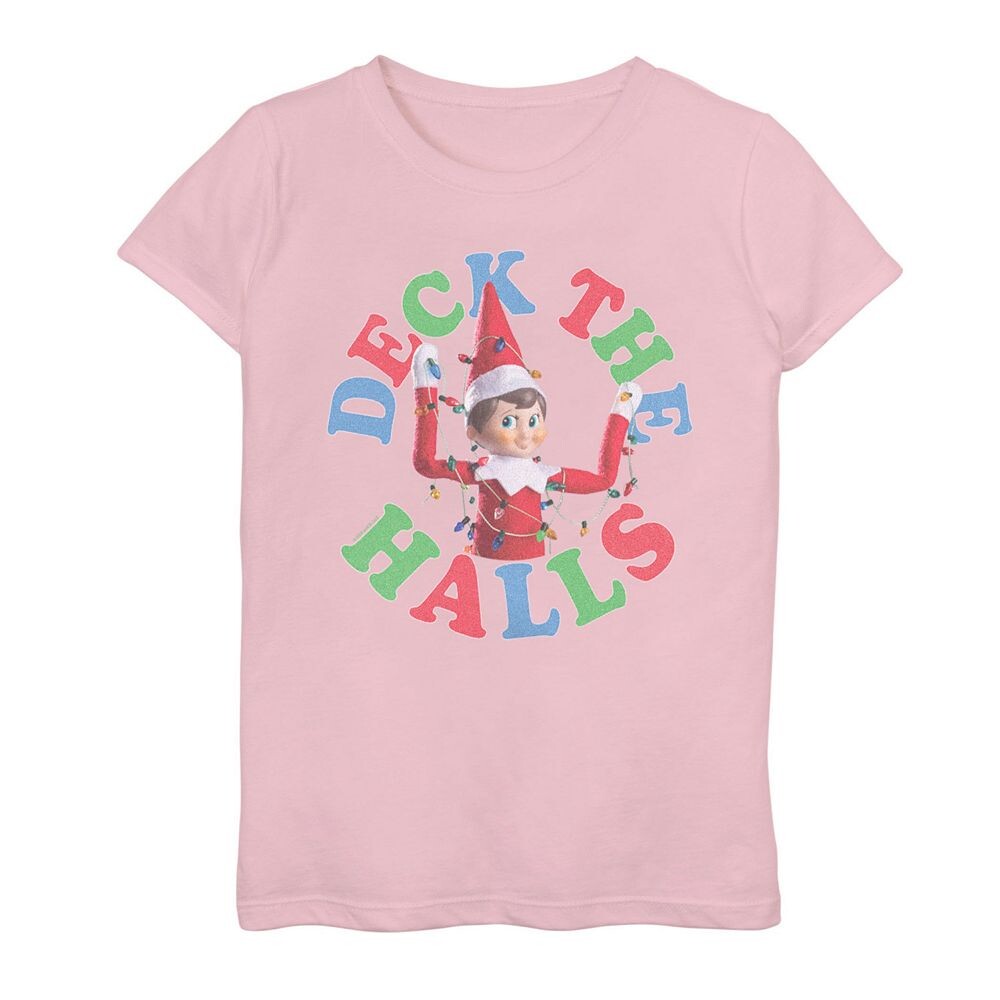 Футболка Girl's Elf On The Shelf Deck The Halls Licensed Character, розовый
Футболка Girl's Elf On The Shelf Deck The Halls Licensed Character, розовый