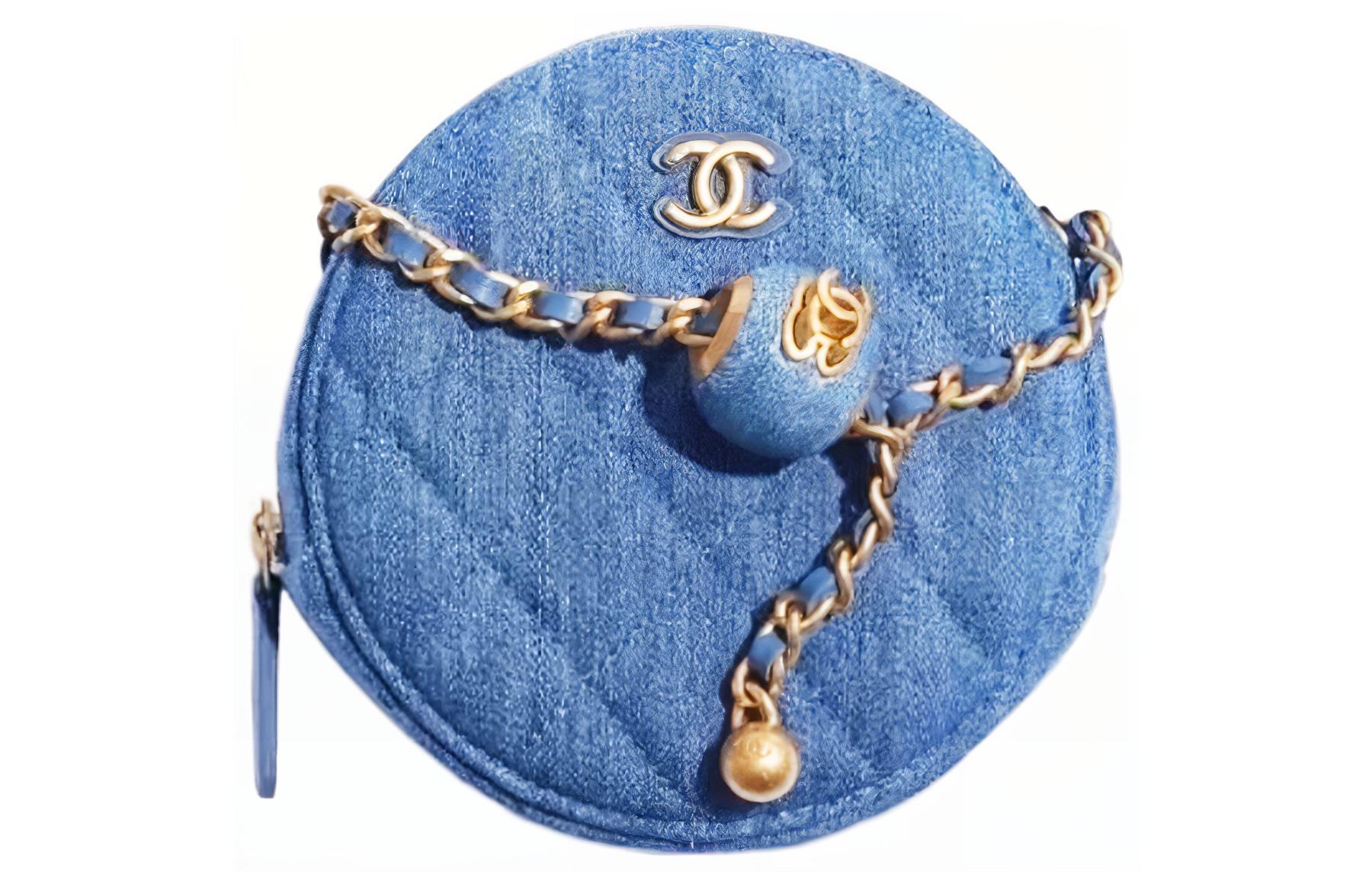 Джиговая сумка через плечо, женская голубая CHANEL
Джиговая сумка через плечо, женская голубая CHANEL