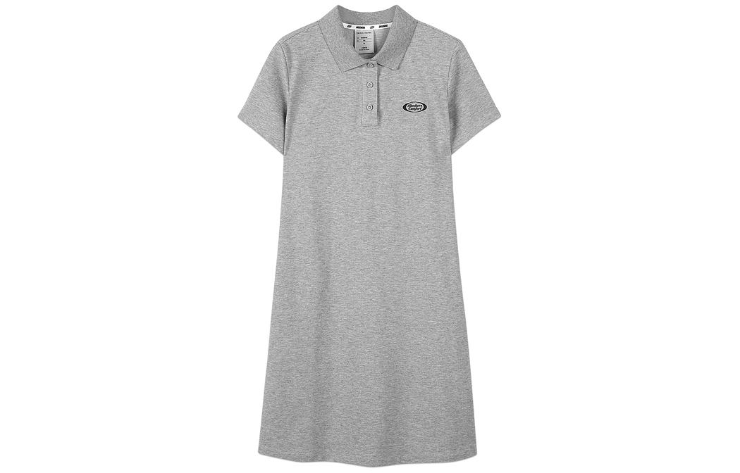 Skechers Женское платье с короткими рукавами, размер M, светло-серый меланж
Skechers Женское платье с короткими рукавами, размер M, светло-серый меланж