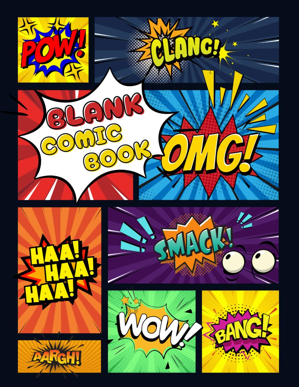 Blank Comic Book: Create your own comic world here. Easy and creative. A book to unleash your imaginative world (Independently published)
Blank Comic Book: Create your own comic world here. Easy and creative. A book to unleash your imaginative world (Independently published)
