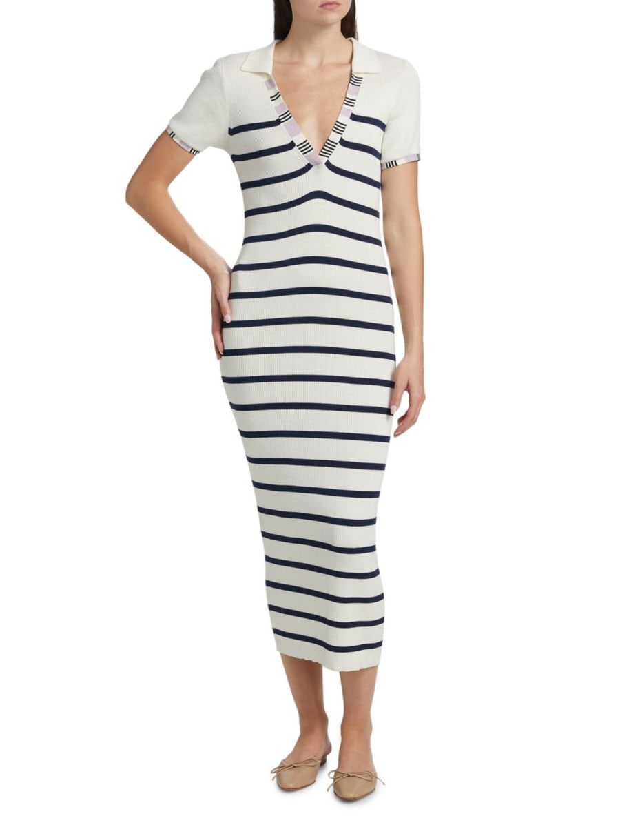 Платье макси из хлопка и шелка в полоску ATM Anthony Thomas Melillo, цвет White Midnight
Платье макси из хлопка и шелка в полоску ATM Anthony Thomas Melillo, цвет White Midnight