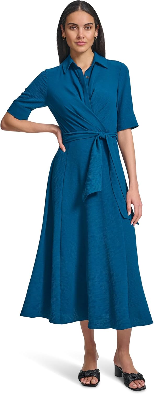 Женская макси-блузка Calvin Klein Aerowash Twist Front, Cypress
Женская макси-блузка Calvin Klein Aerowash Twist Front, Cypress