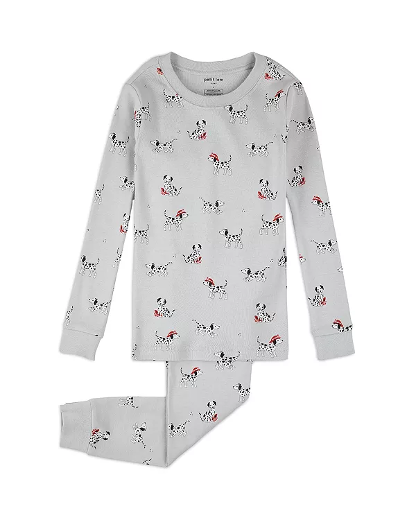 Детский пижамный комплект для мальчика с принтом далматинца в стиле пожарного. Petit Lem, серый
Детский пижамный комплект для мальчика с принтом далматинца в стиле пожарного. Petit Lem, серый