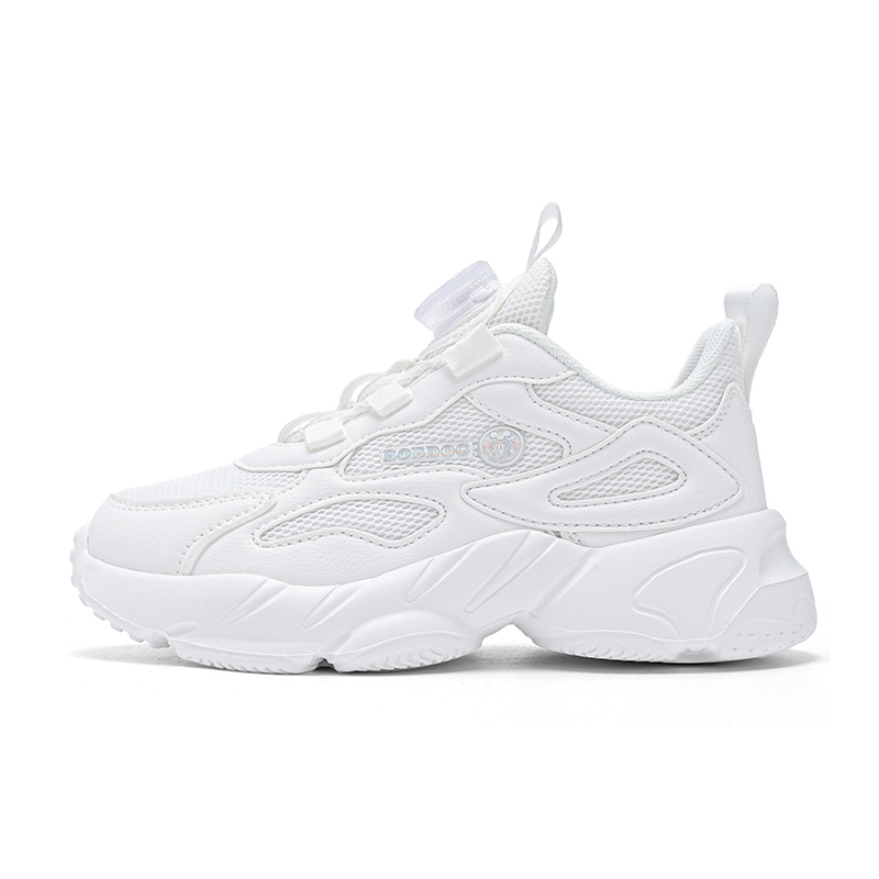 BOBDOG Детские кроссовки с низким верхом, устойчивые к износу и скольжению, белые
BOBDOG Детские кроссовки с низким верхом, устойчивые к износу и скольжению, белые