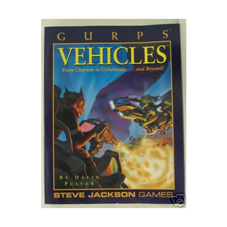 Vehicles (1st Edition), GURPS (1st-3rd Edition) - Technology & Equipment, мягкая обложка
Vehicles (1st Edition), GURPS (1st-3rd Edition) - Technology & Equipment, мягкая обложка