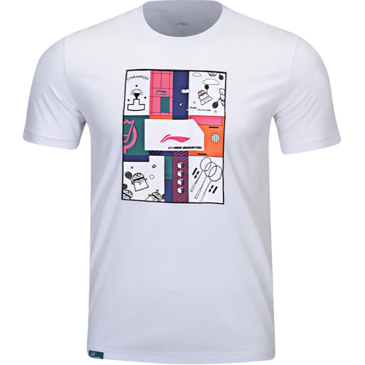 LINING Футболка унисекс стандартная белая
LINING Футболка унисекс стандартная белая