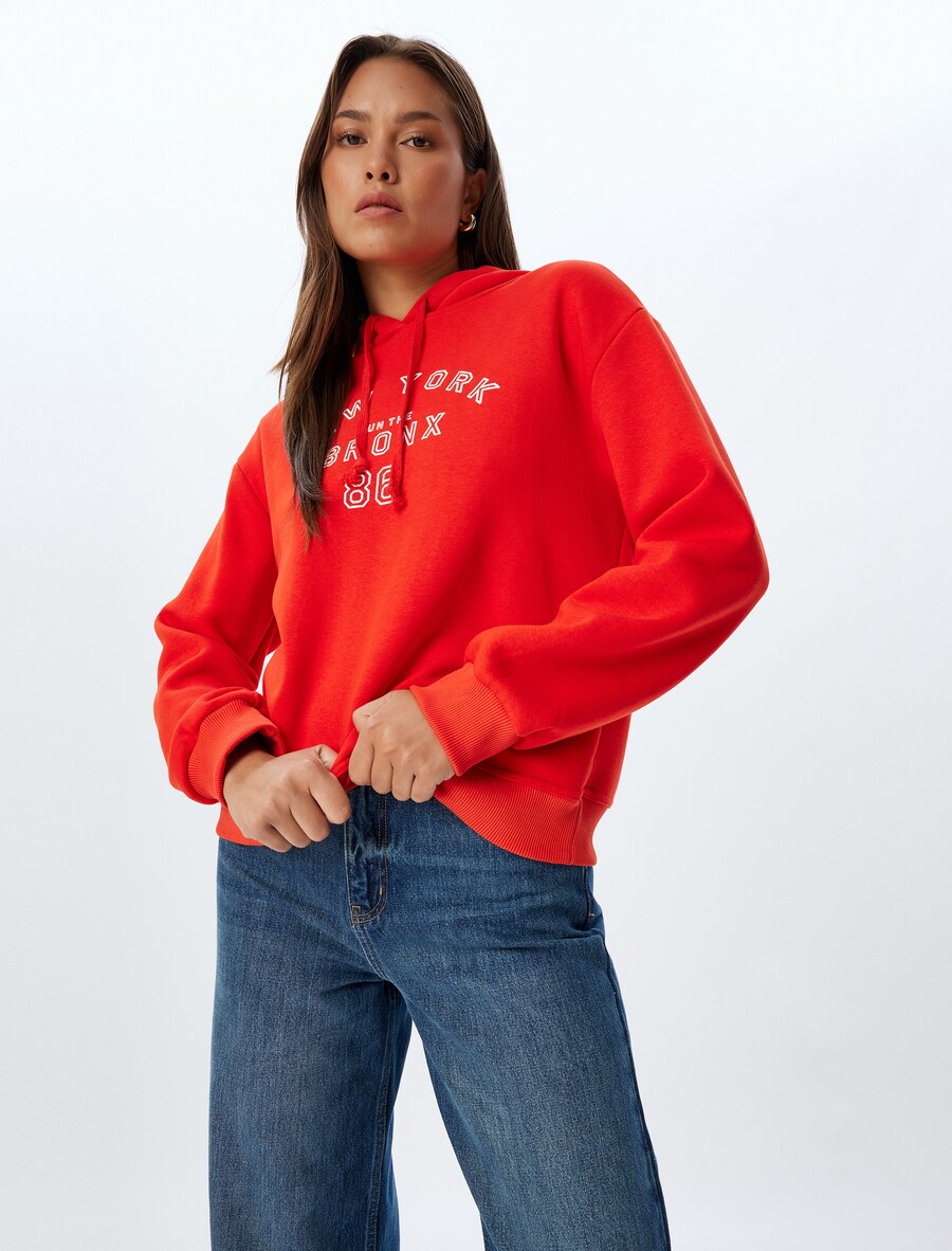 Толстовка Koton, цвет Fire red
Толстовка Koton, цвет Fire red