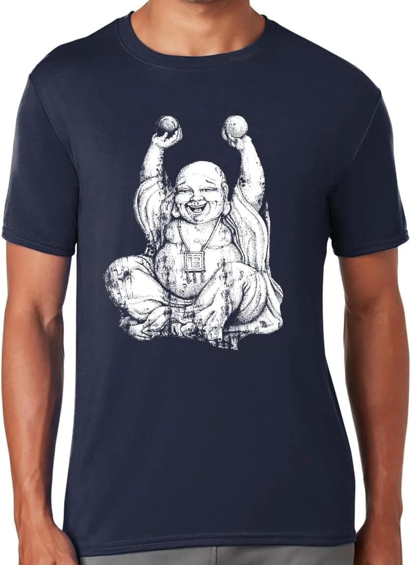 Мужская футболка для йоги Moisture-Wicking с принтом Laughing Buddha Yoga Clothing For You
Мужская футболка для йоги Moisture-Wicking с принтом Laughing Buddha Yoga Clothing For You