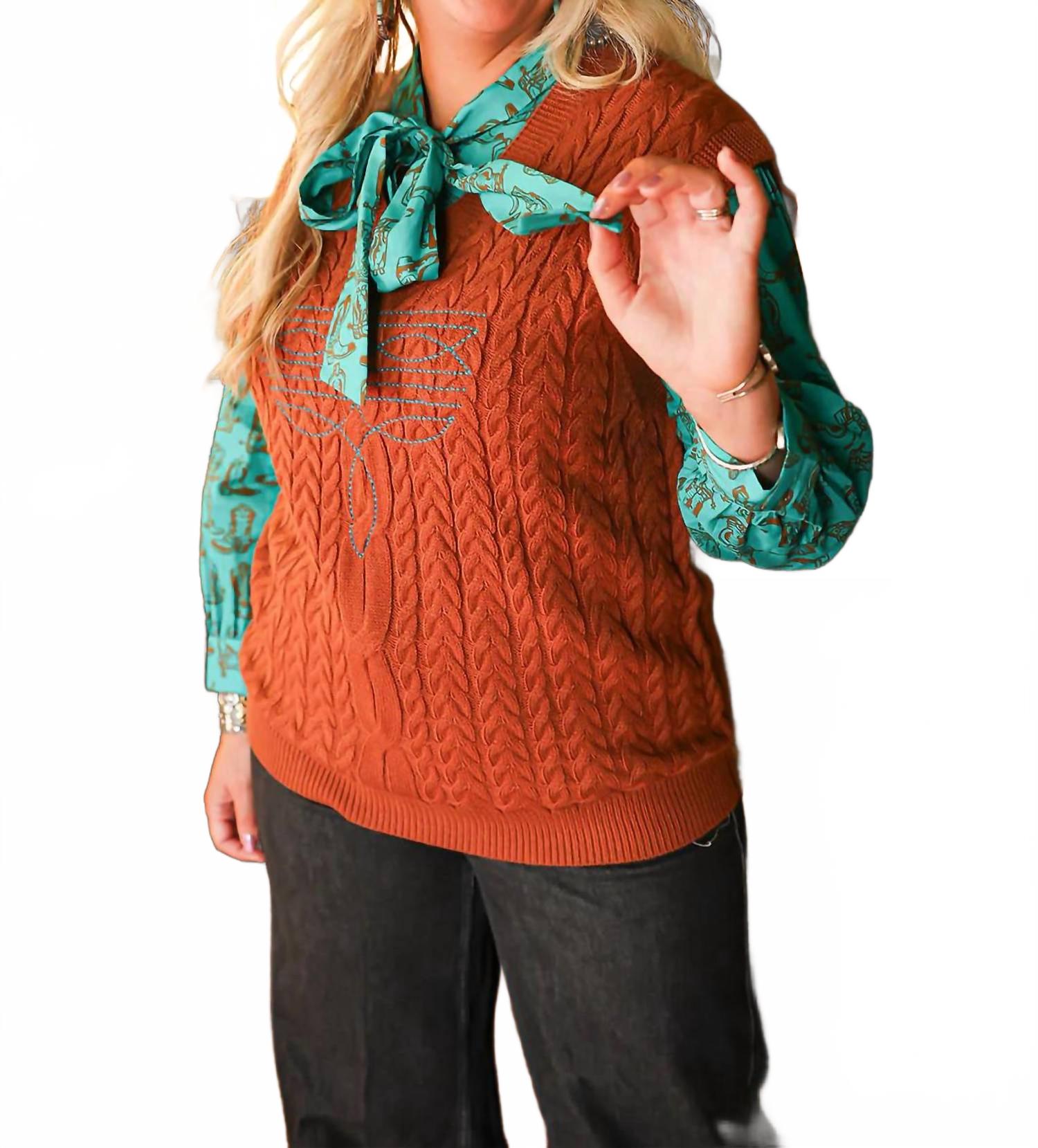 Жилет Kodi Cable-Knit, коричневый Layerz Clothing, коричневый
Жилет Kodi Cable-Knit, коричневый Layerz Clothing, коричневый