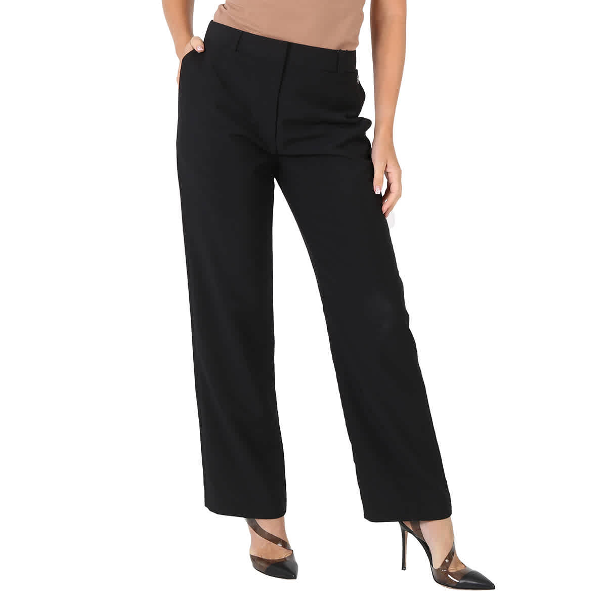 Брюки Burberry Black с карманом из шерсти и мохера
Брюки Burberry Black с карманом из шерсти и мохера