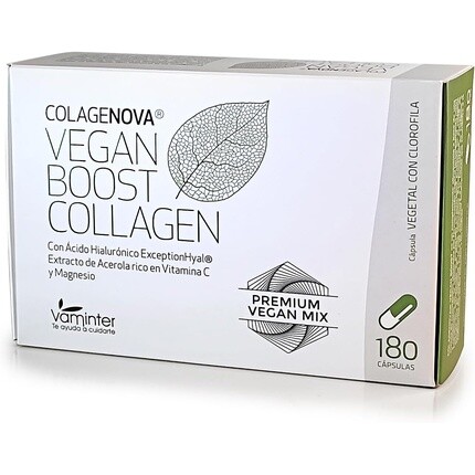 Colagenova Vegano Collagen Boost 180 капсул Vaminter
Colagenova Vegano Collagen Boost 180 капсул Vaminter